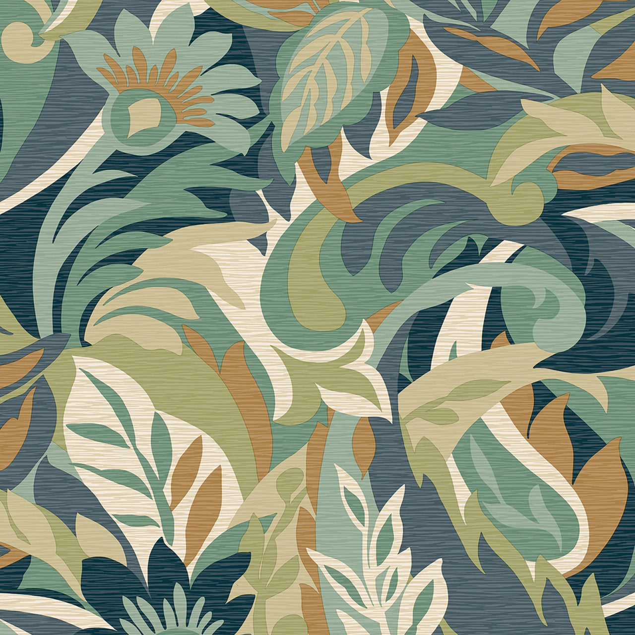 5900 Casa Green Wallpaper by Belgravia