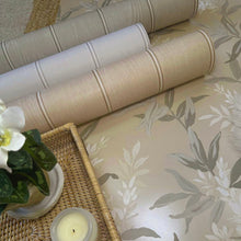 5908 Olivia Beige Floral Wallpaper by Belgravia