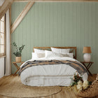 5910 Beaded Wood Sage Wallpaper by Belgravia