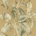 Boho Palm Mustard Wallpaper by Rasch