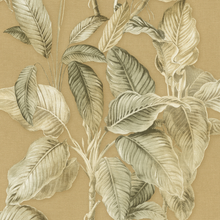 571479 Boho Palm Mustard Wallpaper by Rasch