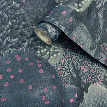 13691 Tree Tapestry Navy Statement Wallpaper by Holden Decor