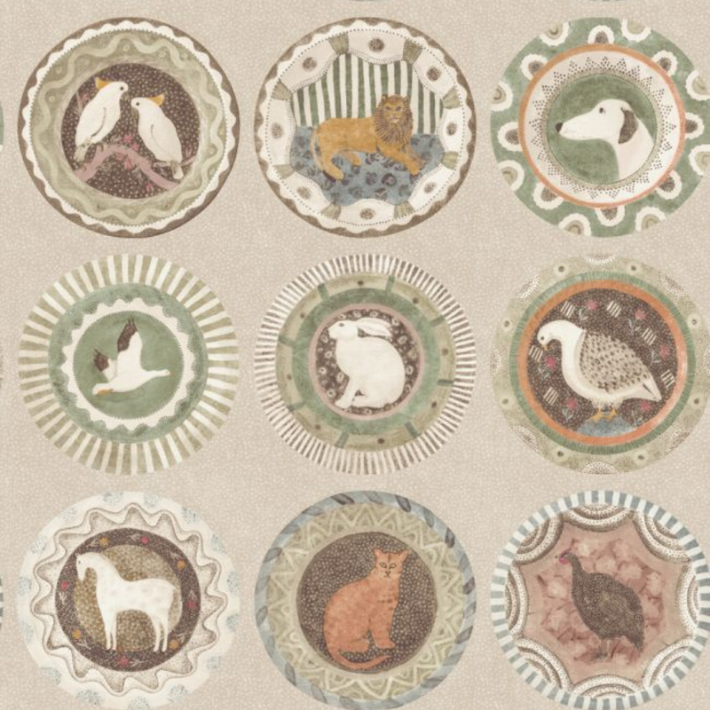 BW45126/6 Robina's Dinner Party Kit Kemp Wallpaper By GP & J Baker