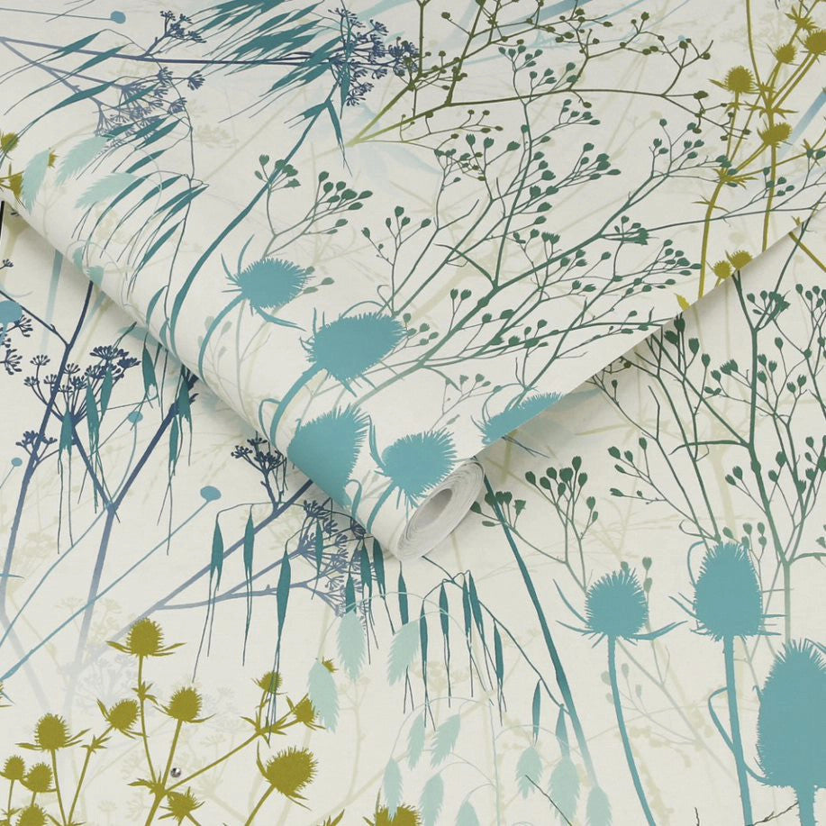 120387 Summer Border Wallpaper by Clarissa Hulse