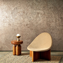60102 Impasto Metal X Patina Shiny Taupe Wallpaper By Arte