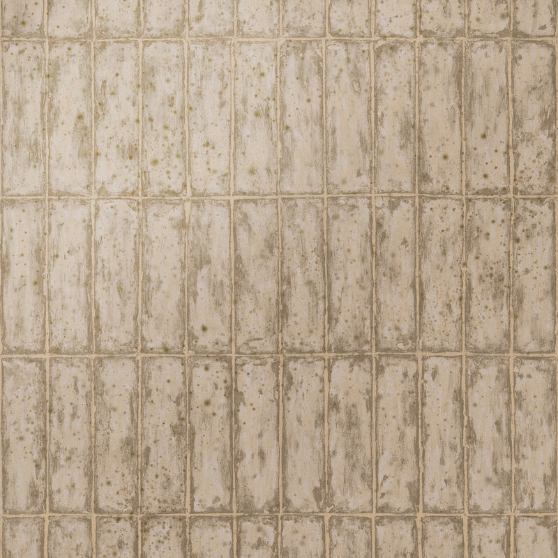 60125 Chalk Stone Metal X Patina Olive Gold Wallpaper By Arte