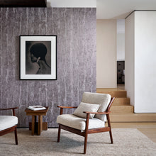 60132 Alepine Metal X Patina Metal Plum Wallpaper By Arte