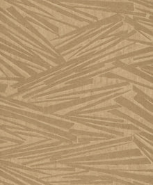 608311 Sky Lounge Abstract Fractal Gold Wallpaper by Rasch