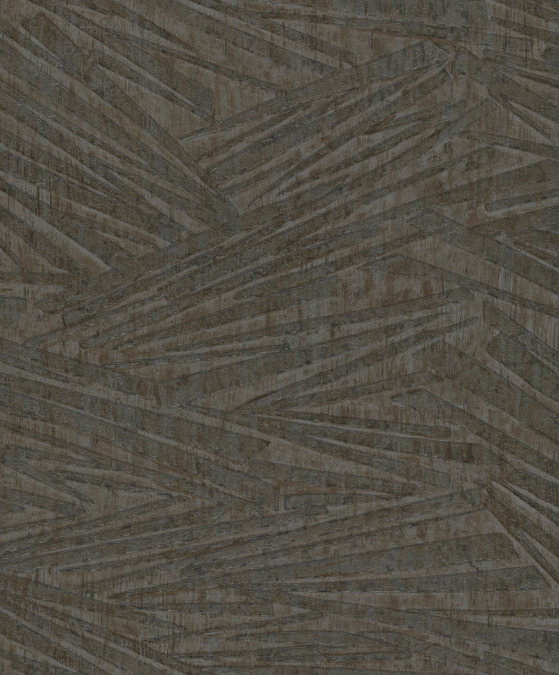 608366 Sky Lounge Abstract Fractal Anthracite Wallpaper by Rasch