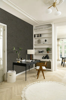 608366 Sky Lounge Abstract Fractal Anthracite Wallpaper by Rasch