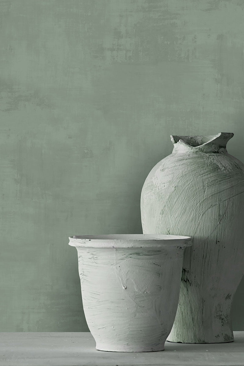 61019 Green Kalk II Wallpaper by Tres Tintas