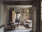 6101 Shades Barite Brown Wallpaper by Boråstapeter