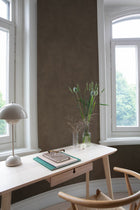 61045 Dark Brown Kalk II Wallpaper by Tres Tintas