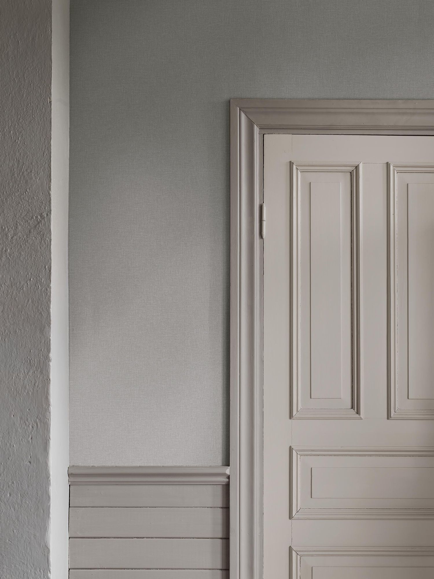 6118 Canvas Chrystal Grey Wallpaper by Boråstapeter