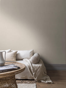 6122 Canvas Sepia Beige Wallpaper by Boråstapeter