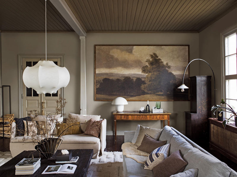 6123 Canvas Oyster Beige Wallpaper by Boråstapeter