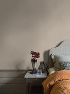 6124 Canvas Taupe Brown Wallpaper by Boråstapeter