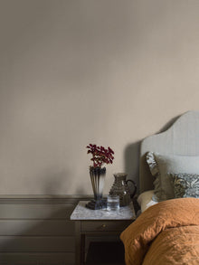 6124 Canvas Taupe Brown Wallpaper by Boråstapeter