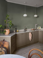 6128 Canvas Forest Green Wallpaper by Boråstapeter
