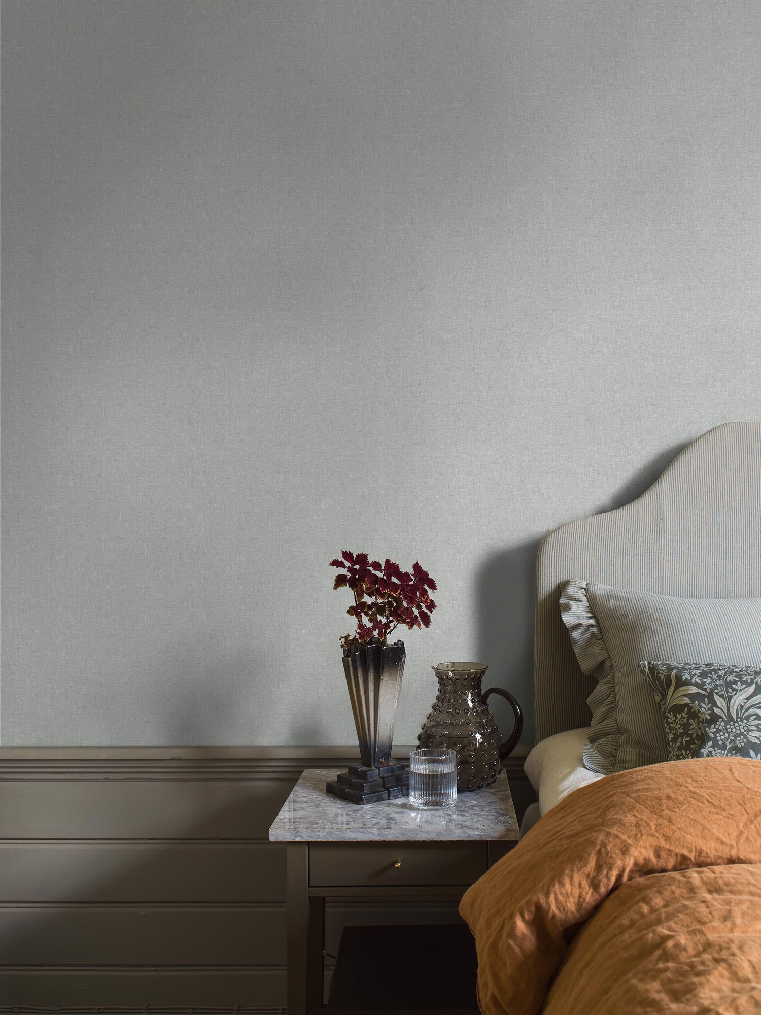6131 Canvas Celadon Blue Wallpaper by Boråstapeter
