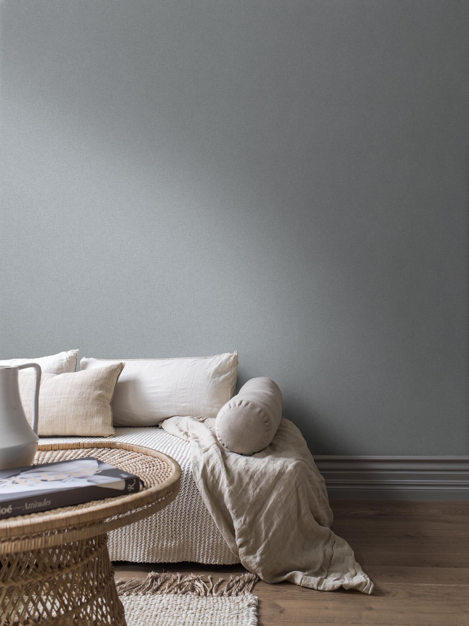 6133 Canvas Blue Blue Wallpaper by Boråstapeter