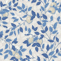 Citronträd Light Blue and White Blue & White Wallpaper by Boråstapeter