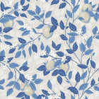 6149 Citronträd Light Blue and White Blue & White Wallpaper by Boråstapeter