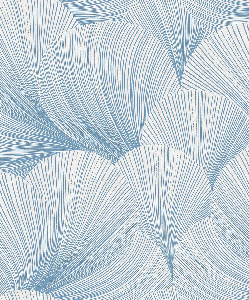 6152 Mirage Light Blue Blue & White Wallpaper by Boråstapeter