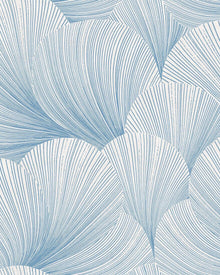 6152 Mirage Light Blue Blue & White Wallpaper by Boråstapeter