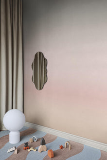 617-04 Pink Skymning Familjen Mural by Sandberg