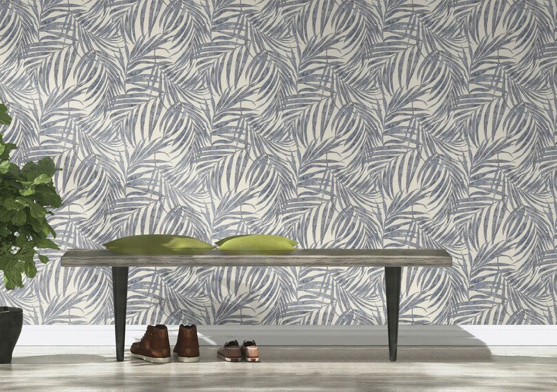 617429 Linares Leaves Wallpaper by Rasch