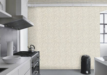617511 Linares Cream Taupe Chevron Wallpaper by Rasch