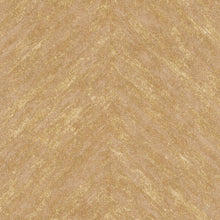 617535 Linares Chevron Gold Wallpaper by Rasch