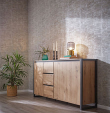 617627 Linares Taupe Stripe Wallpaper by Rasch