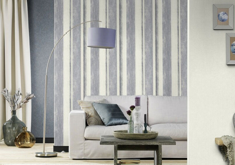 617788 Linares Stripe Wallpaper by Rasch