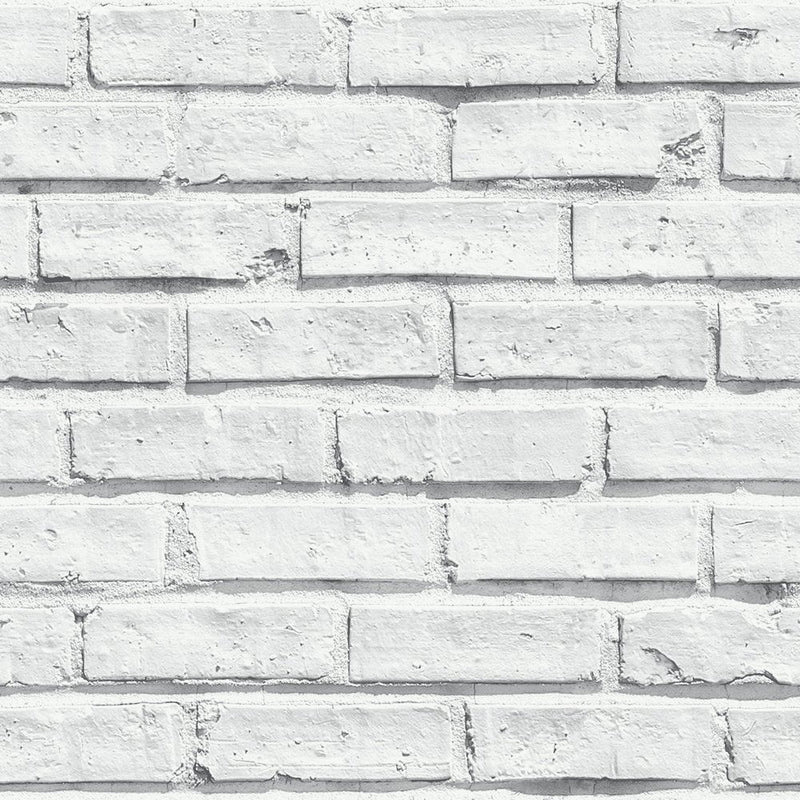 623004 White Brick VIP Wallpaper by Arthouse