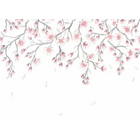 627-03 Pink Sakura Mural Sandberg Edition Mural by Sandberg