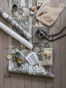 6290 Charlie Multicoloured Icons Wallpaper by Boråstapeter