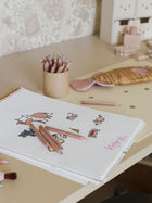 6291 Charlie Multicoloured Icons Wallpaper by Boråstapeter