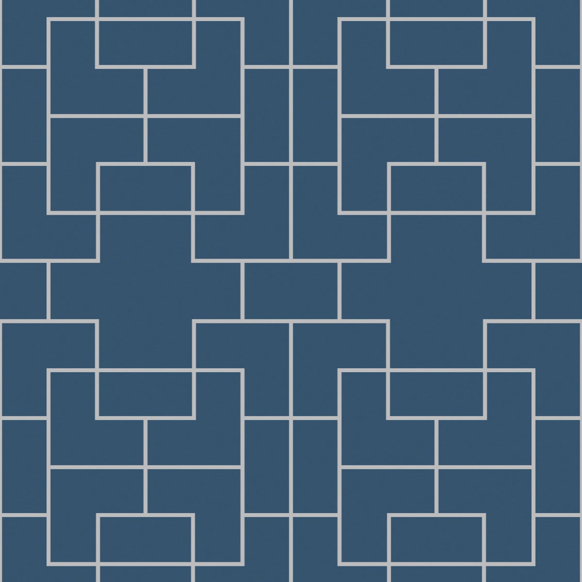 6300025 Marco Tempo Blue Tempo Wallpaper by Coordonné