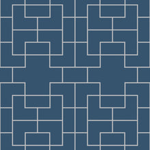 6300025 Marco Tempo Blue Tempo Wallpaper by Coordonné