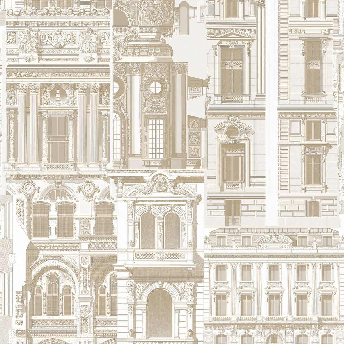 6300072 Lorenzo Gold Tempo Wallpaper by Coordonné