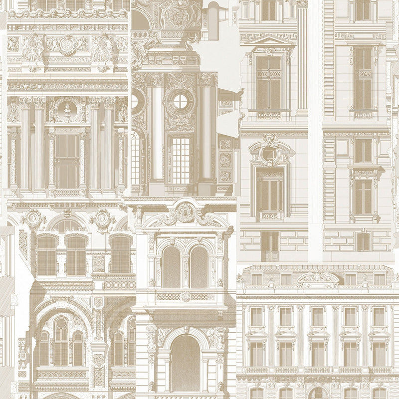6300072 Lorenzo Gold Tempo Wallpaper by Coordonné