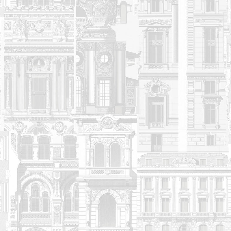 6300073 Lorenzo Silver Tempo Wallpaper by Coordonné