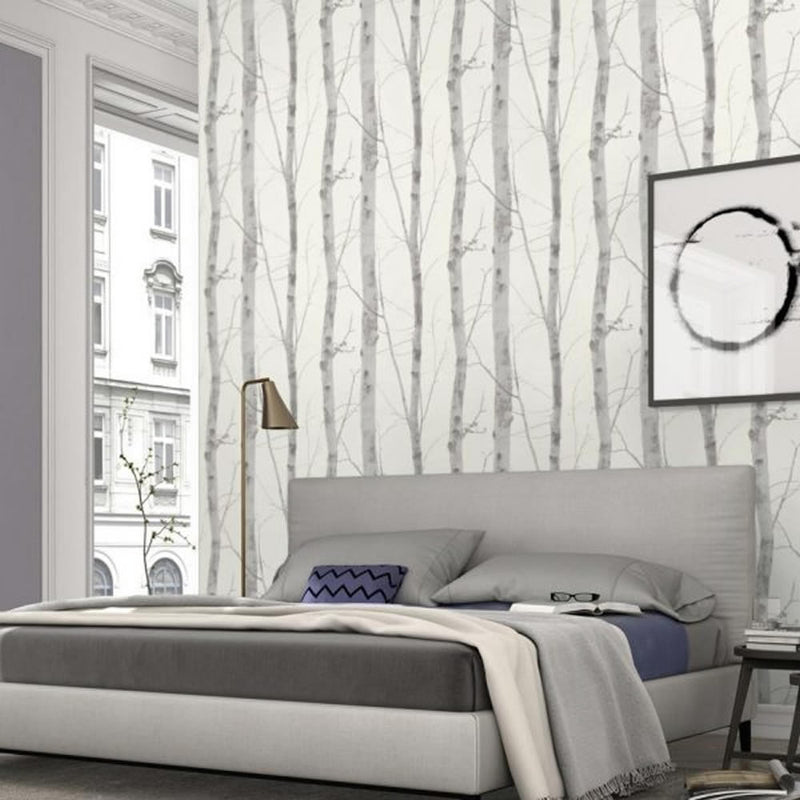 6305-10 Birch Tree Paradisio Wallpaper By Erismann