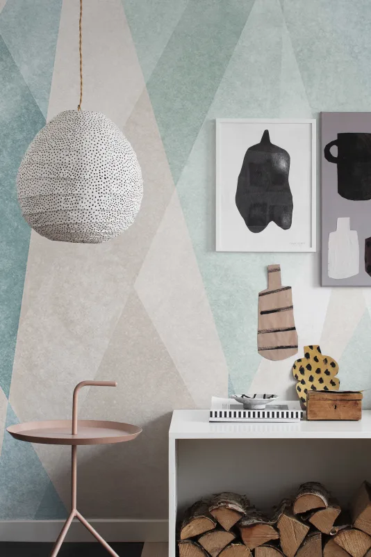 631-18 Pastel Prisma Sandberg Edition Mural by Sandberg