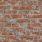 6318-06 Stone Brick Red and Brown Wallpaper By Erismann