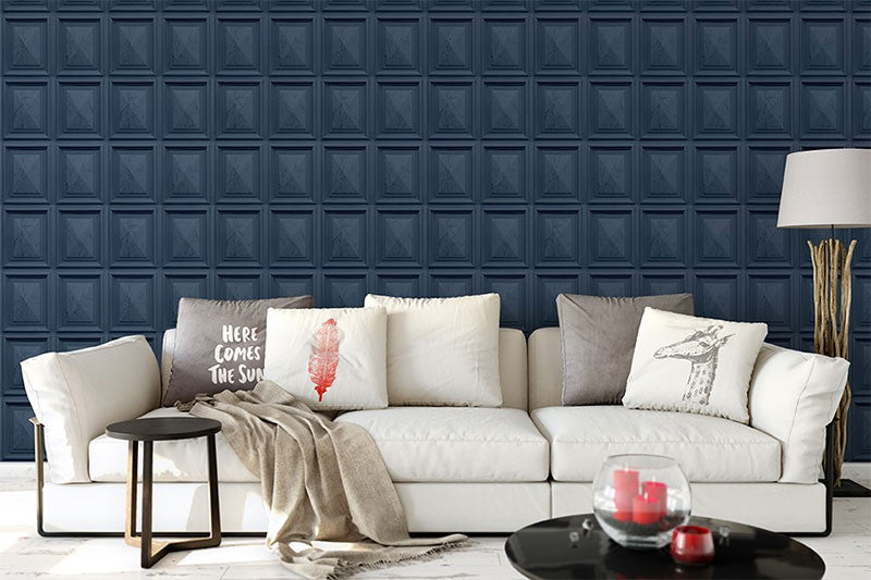 6319-44 Imitations Panelling style Wallpaper By Erismann