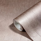 63413 Crushed Natural Opulence Brown Wallpaper By Galerie