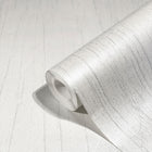 63417 Crushed Natural Opulence White Wallpaper By Galerie